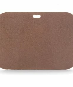 The "Original" Grill Pad Grilling Tools & Accessories Fiber Cement Rectangular Textured Earth Tone Brown Grill Mat