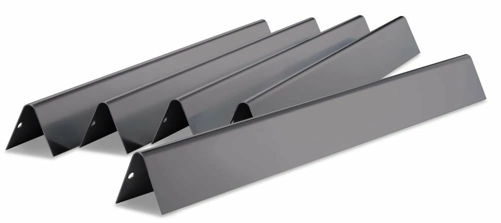Weber Grill Replacement Parts 5-Pack Porcelain-Coated Steel Heat Plate 1 Weber Grill Replacement Parts 5-Pack Porcelain-Coated Steel Heat Plate