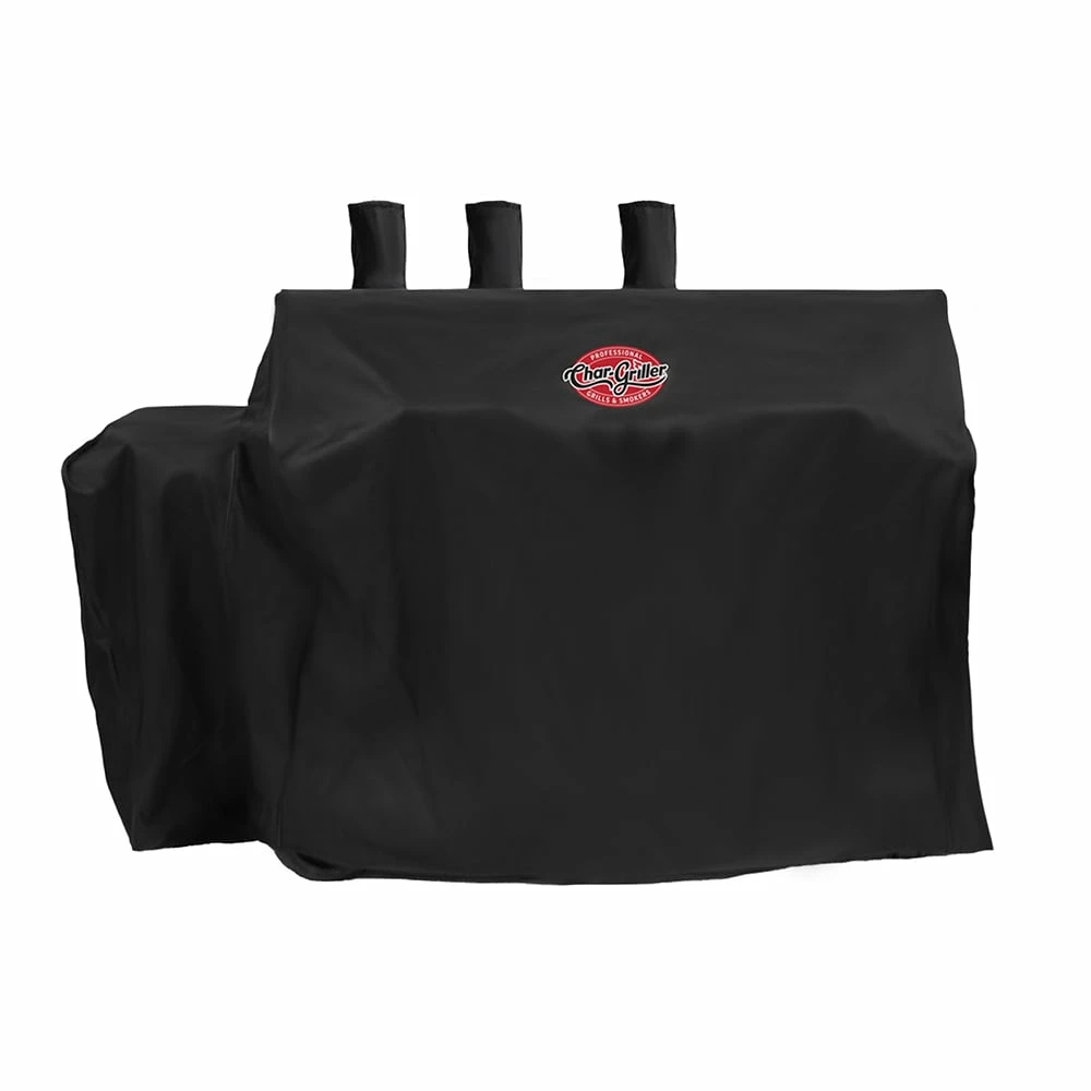 Char-Griller Grilling Tools & Accessories Duo Grill Cover 62-in W x 50-in H Black Gas Grill Cover 1 Char-Griller Grilling Tools & Accessories Duo Grill Cover 62-in W x 50-in H Black Gas Grill Cover