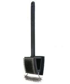 Mr. Bar-B-Q Grill Brushes & Cleaning Blocks Plastic 18-in Grill Brush and Scouring Pad