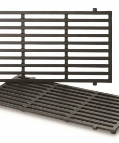 Weber Grill Replacement Parts 17.5-in x 10.2-in 2-Pack Rectangle Porcelain-coated Cast Iron Cooking Grate