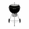 Weber Grills Master Touch 22-in W Black Kettle Charcoal Grill