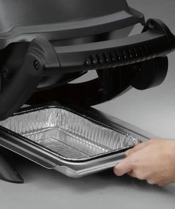 Weber Grills Q1400 1560-Watt Dark Gray Electric Grill -Mmaster Outlet Shop 04423020