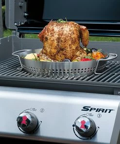 Weber Grilling Tools & Accessories Stainless Steel Roaster -Mmaster Outlet Shop 04826672