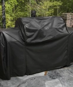 Oklahoma Joe's Grilling Tools & Accessories Longhorn 73.75-in W x 50.25-in H Black Horizontal Smoker Cover -Mmaster Outlet Shop 05114647