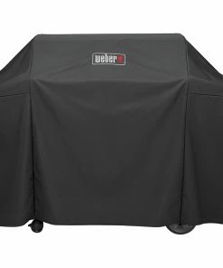 Weber Grilling Tools & Accessories 65-in W x 44.5-in H Black Gas Grill Cover