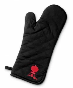 Weber Grilling Tools & Accessories Black Cotton Grill Mitt
