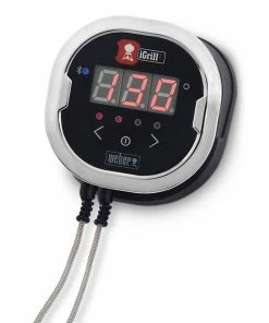 Weber Grill Replacement Parts iGrill Round Bluetooth Compatibility Grill Thermometer -Mmaster Outlet Shop 08200478