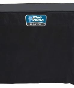 Blue Rhino Grilling Tools & Accessories 48.5-in W x 34-in H Black Gas Grill Cover