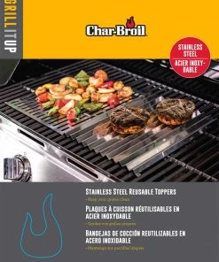 Char-Broil Grilling Tools & Accessories 2-Pack Stainless Steel Grill Sheet(s) 11 Char-Broil Grilling Tools & Accessories 2-Pack Stainless Steel Grill Sheet(s) -Mmaster Outlet Shop 08574231