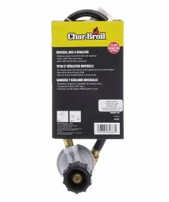 Char-Broil Grilling Fuels 3/8-in Steel Regulator with Hose -Mmaster Outlet Shop 08608263