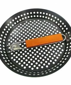 Blue Rhino Grilling Tools & Accessories Steel Non-Stick Grill Pan 8 Blue Rhino Grilling Tools & Accessories Steel Non-Stick Grill Pan -Mmaster Outlet Shop 08799829