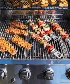 Char-Broil Grills Performance Stainless 4-Burner Liquid Propane Gas Grill with 1 Side Burner -Mmaster Outlet Shop 08806685