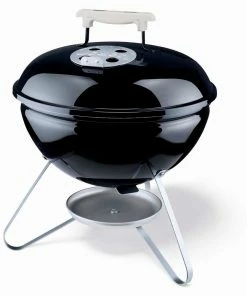 Weber Grills Smokey Joe Silver 14-in W Black Kettle Charcoal Grill