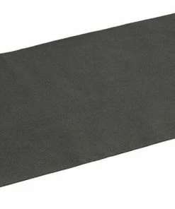 The Gas Grill Splatter Mat Grilling Tools & Accessories Non-Woven Polypropylene Rectangular Black- Soft Touch Grill Mat