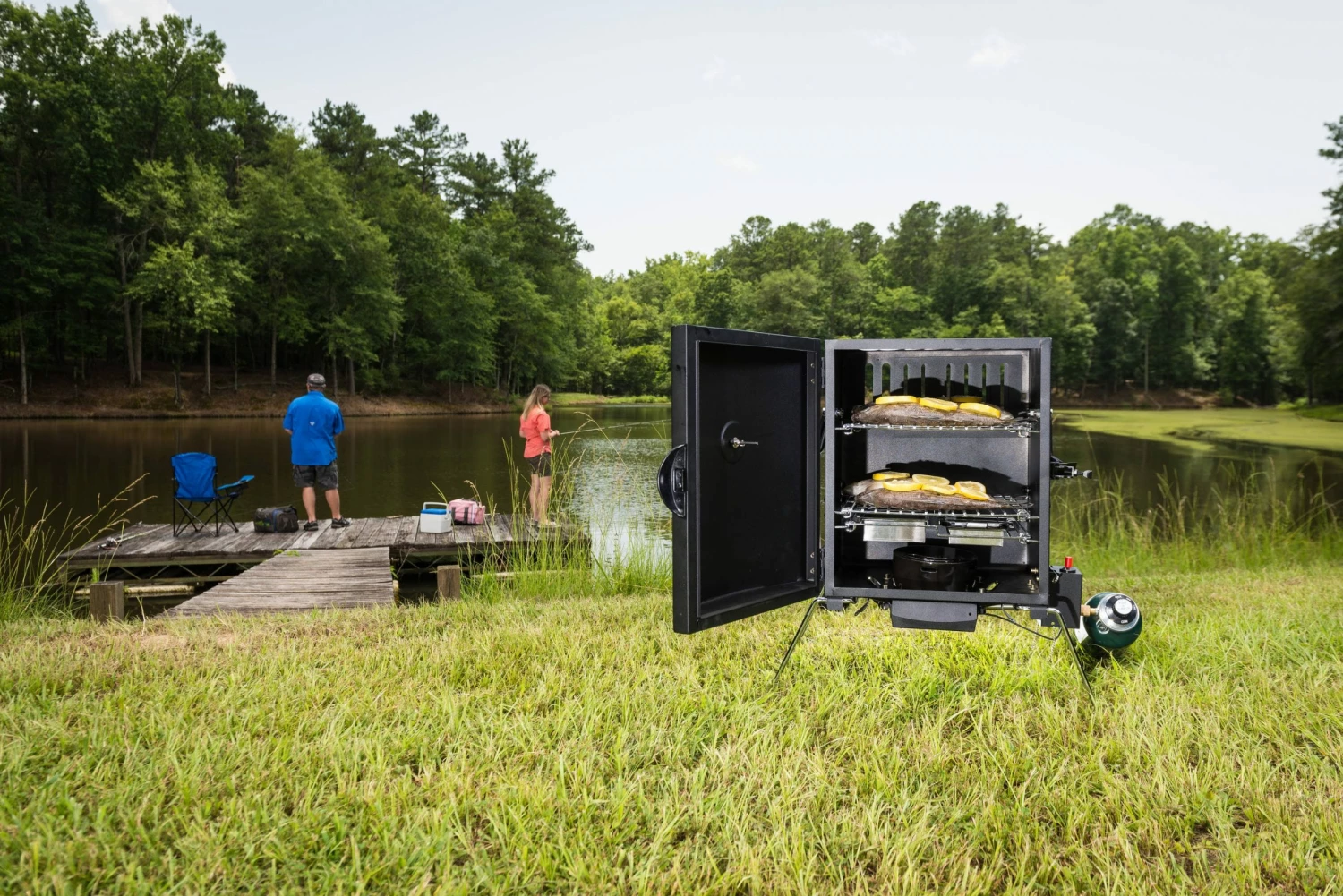 Masterbuilt Smokers MPS 20B Patio-2-Portable Propane Smoker 6 Masterbuilt Smokers MPS 20B Patio-2-Portable Propane Smoker - Image 6