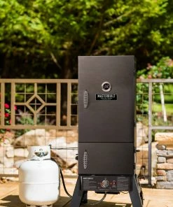 Masterbuilt Smokers John McLemore Signature Series Two Door 30-inch 731.6 Sq. Black Gas Smoker 5 Masterbuilt Smokers John McLemore Signature Series Two Door 30-inch 731.6 Sq. Black Gas Smoker -Mmaster Outlet Shop 09550848 scaled