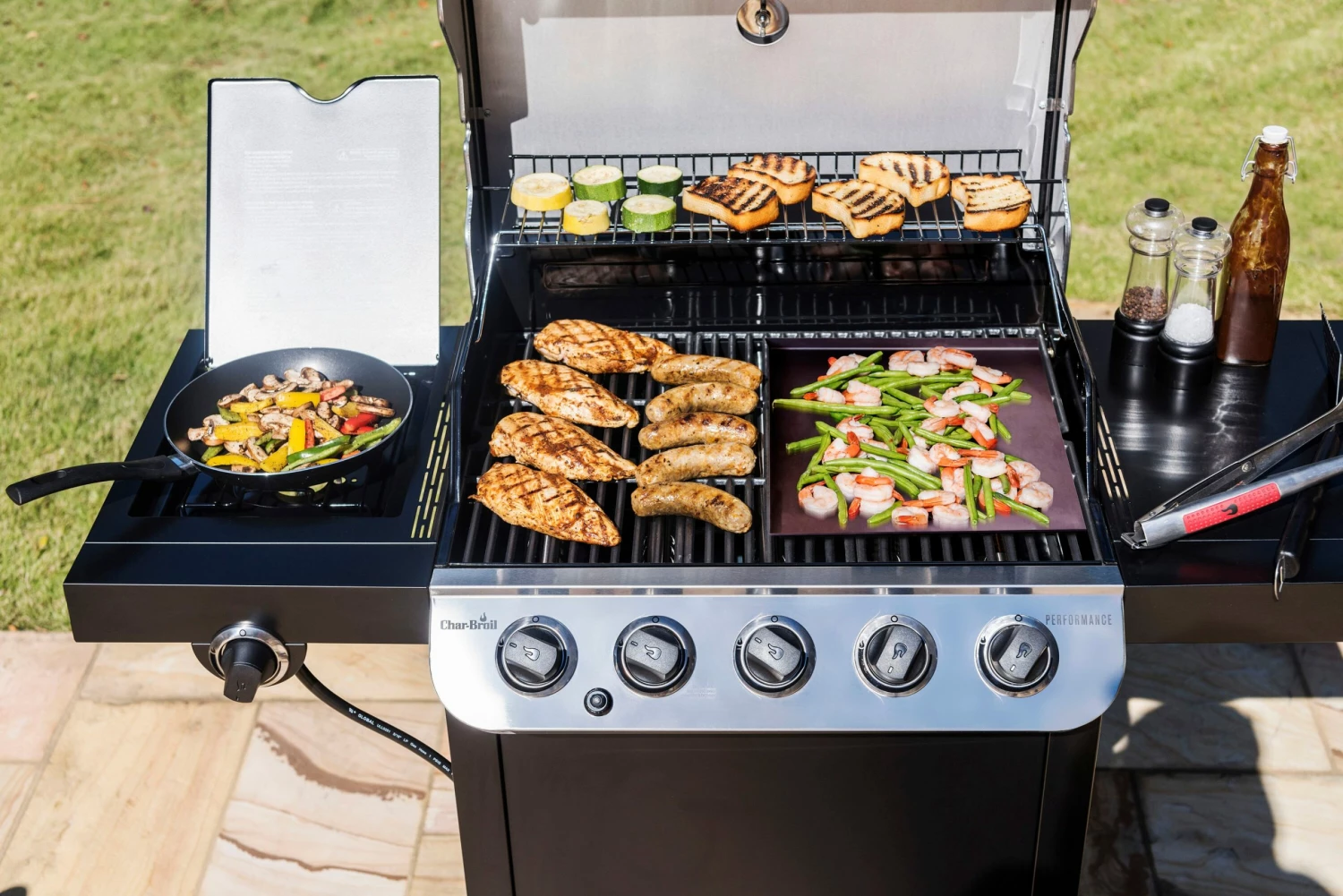 Char-Broil Grilling Tools & Accessories All-Purpose Steel Griddle 8 Char-Broil Grilling Tools & Accessories All-Purpose Steel Griddle - Image 8