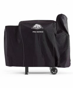 Pit Boss Grilling Tools & Accessories Pro 55.25-in W x 52-in H Black Horizontal Smoker Cover