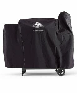 Pit Boss Grilling Tools & Accessories Pro 75-in W x 52-in H Black Horizontal Smoker Cover
