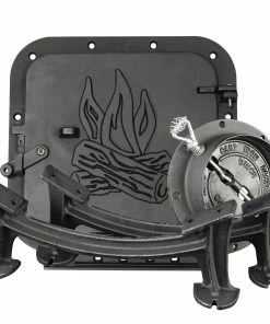 US Stove Company Turkey Fryers, Cookers, & Pots 16-in Wood (Wood) Manual Black Cast Iron Outdoor Stove