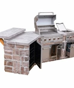 Char-Broil Outdoor Kitchens Medallion Built-In Grill Cabinet Double Doors -Mmaster Outlet Shop 10181866