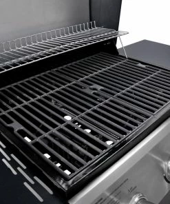 Blue Rhino Grills Black and Silver/Porcelain and Stainless Steel 3-Burner Liquid Propane Gas Grill -Mmaster Outlet Shop 10252078