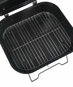 Mr. Bar-B-Q Grills Portable charcoal grill 206-sq in Black/Porcelain Coated Portable Charcoal Grill -Mmaster Outlet Shop 10252086 scaled
