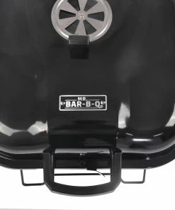 Mr. Bar-B-Q Grills Portable charcoal grill 206-sq in Black/Porcelain Coated Portable Charcoal Grill -Mmaster Outlet Shop 10252088 scaled