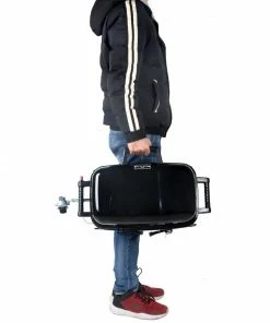 Mr. Bar-B-Q Grills Portable LP gas grill Black/Powder Coated 10000-BTU 178-sq in Portable Gas Grill -Mmaster Outlet Shop 10341200