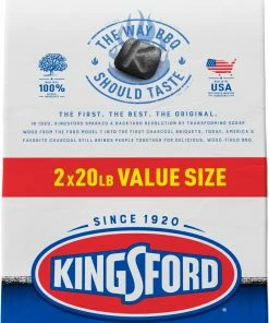 Kingsford Grilling Fuels 2-Pack 20-lb Charcoal Briquettes 12 Kingsford Grilling Fuels 2-Pack 20-lb Charcoal Briquettes -Mmaster Outlet Shop 10393382