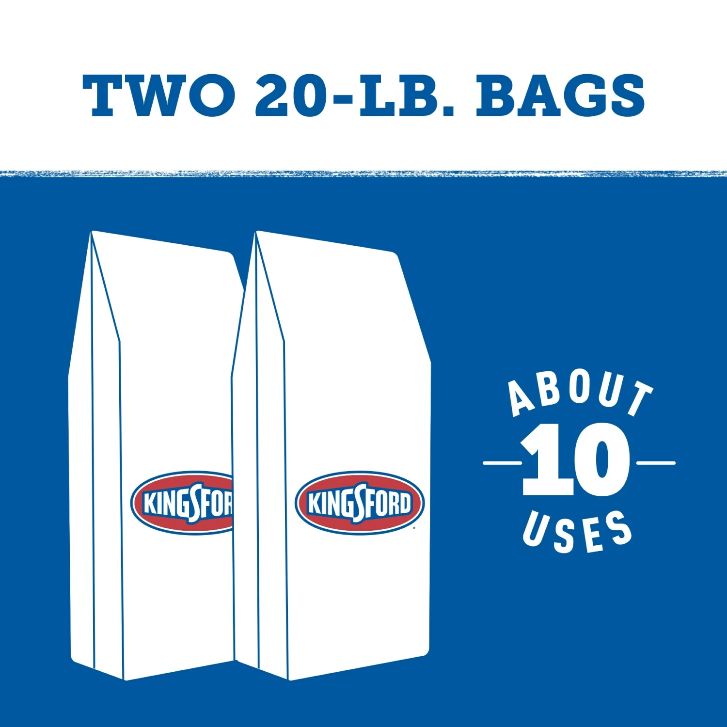 Kingsford Grilling Fuels 2-Pack 20-lb Charcoal Briquettes 6 Kingsford Grilling Fuels 2-Pack 20-lb Charcoal Briquettes - Image 6