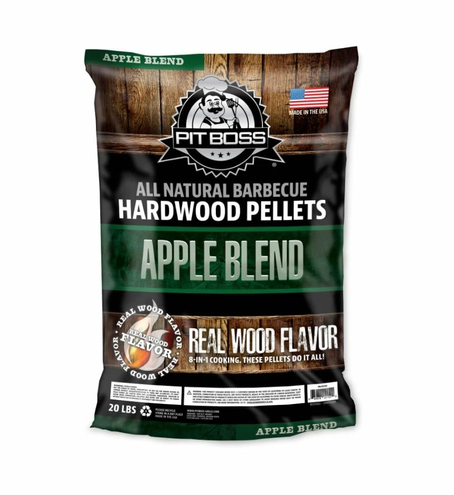 Pit Boss Grilling Fuels Apple 20-lb Grill Pellets 1 Pit Boss Grilling Fuels Apple 20-lb Grill Pellets