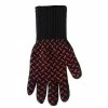 Blue Rhino Grilling Tools & Accessories Black and Red Aramid Fiber Fire-retardant Grill Gloves