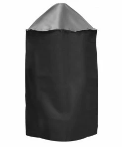 Universal Grilling Tools & Accessories 27.5-in W x 35-in H Black Vertical Smoker Cover