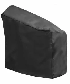 Universal Grilling Tools & Accessories 52-in W x 45-in H Black Charcoal Grill Cover