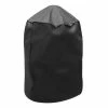 Universal Grilling Tools & Accessories 30-in W x 45-in H Black Kamado Grill Cover