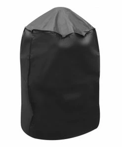 Universal Grilling Tools & Accessories 30-in W x 45-in H Black Kamado Grill Cover