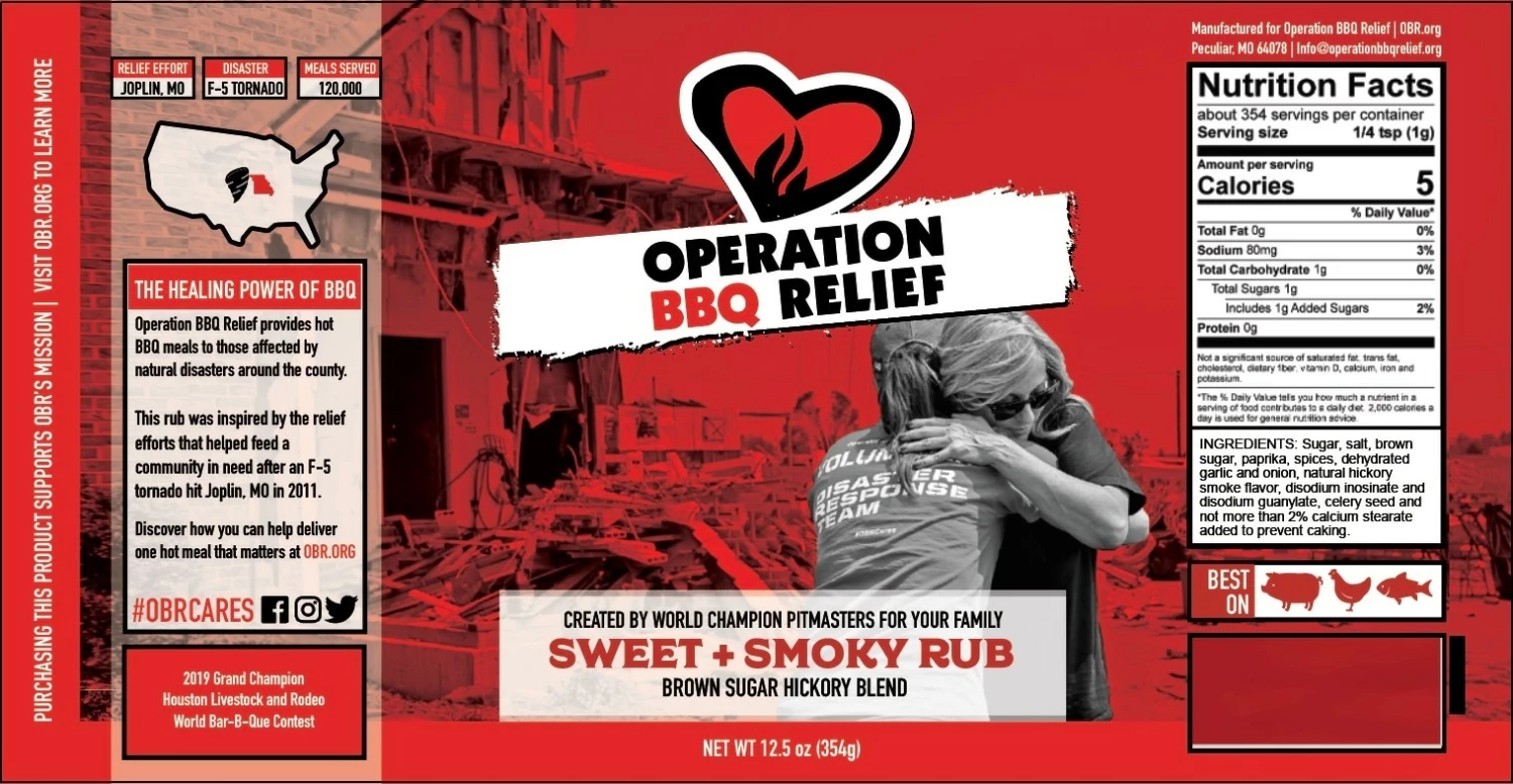 Operation BBQ Relief Grilling Tools & Accessories 12.5-oz Hickory Smoke Seasoning Blend 2 Operation BBQ Relief Grilling Tools & Accessories 12.5-oz Hickory Smoke Seasoning Blend - Image 2