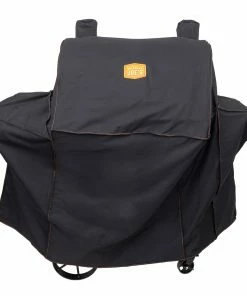 Oklahoma Joe's Grilling Tools & Accessories Rider DLX 55-in W x 49-in H Black Horizontal Smoker Cover