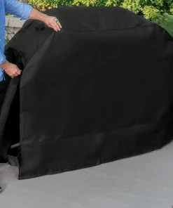 Armor All Grilling Tools & Accessories 65-in W x 45-in H Black Gas Grill Cover -Mmaster Outlet Shop 15050484