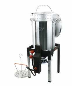 LoCo COOKERS Turkey Fryers, Cookers, & Pots 30-Quart 20-lb. Cylinder Electronic Ignition Gas Turkey Fryer Turkey Fryer