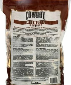 Cowboy Charcoal Grilling Fuels Mesquite 180 Cubic Inch(Es) Wood Chips -Mmaster Outlet Shop 16088826
