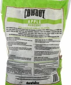 Cowboy Charcoal Grilling Fuels Cowboy Apple Wood Chunks, 600 cu in -Mmaster Outlet Shop 16088836