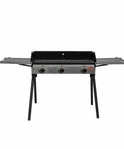 Char-Griller Grills Silver 3-Burner Liquid Propane Gas Grill