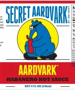 Secret Aardvark Trading Co. Grilling Tools & Accessories 8-oz Habanero Hot Sauce -Mmaster Outlet Shop 16242759