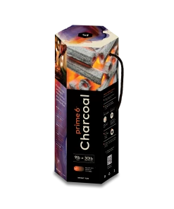 Prime 6 Grilling Fuels Premium sustainable reusable charcoal 9-lb Charcoal Briquettes
