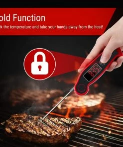 ThermoPro Grill Thermometers Thermocouple Rectangle Grill Thermometer -Mmaster Outlet Shop 16510871