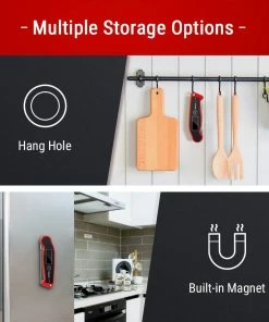 ThermoPro Grill Thermometers Thermocouple Rectangle Grill Thermometer -Mmaster Outlet Shop 16510876