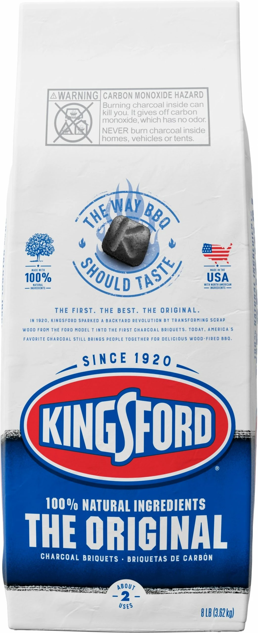 Kingsford Grilling Fuels 8-lb Charcoal Briquettes 1 Kingsford Grilling Fuels 8-lb Charcoal Briquettes